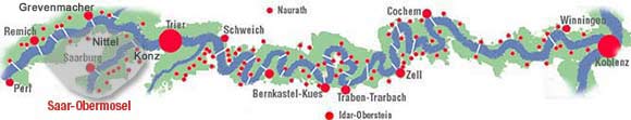 Moselgebiet: Saar-Obermosel