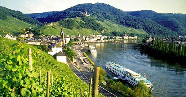 Bernkastel-Kues, die Stadt an der Mittelmosel