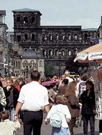 Porta Nigra, das schwarze Tor von Trier