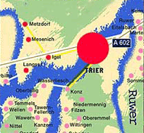 Karte Trier-Land